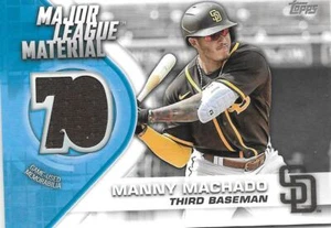 2021 Topps Update  MANNY MACHADO  Major League Material Relic - PADRES - - Picture 1 of 1