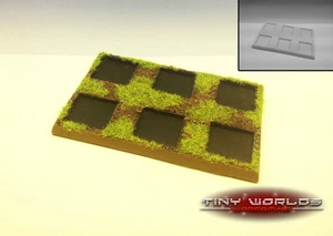 Wargames Gefecht Bewegungstablett 6 Mann 3 x 2 Einheiten 20 mm Basis Gefechte - Bild 1 von 1