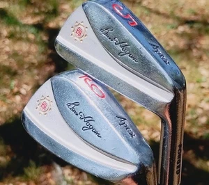 Sweet 1994 Ben Hogan Apex Channel Back Irons 4-Pw #3 Regular Steel #B84 - Picture 1 of 5