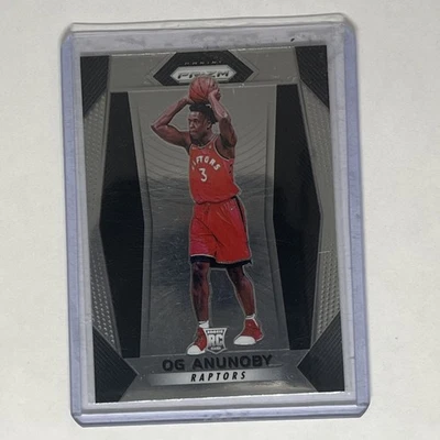 2017-18 Panini Prizm #38 - OG Anunoby - Raptors Knicks Rookie Card RC - Image 1 of 2