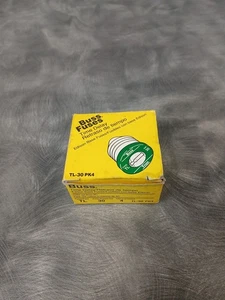Bussman TL-30PK4 Caja de 4 Fusibles Enchufe Base Edison de 30 amperios - Imagen 1 de 3