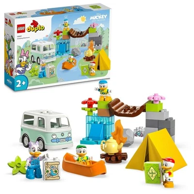 LEGO Duplo Camp Holiday 10997 Toy Blocks Present Infant Baby Car Car Boys Girls - Image 1 of 4