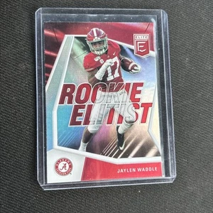 2021 Panini Donruss Elite Football #Re7 Jaylen Waddle Rookie Elitist Holo RC SP - Bild 1 von 2