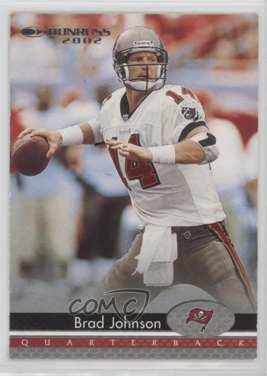 2002 Donruss Brad Johnson #183 - Image 1 of 2