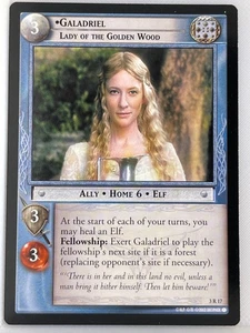 Herr der Ringe TCG REALMS OF THE ELF LORDS RARE 3R17 GALADRIEL LP - Bild 1 von 1