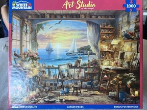 White Mountain 1000-teiliges Puzzle - Art Studio (größere Teile) - Bild 1 von 3