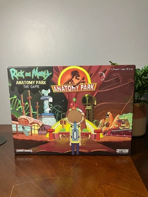 Rick And Morty Anatomy Park Juego 2017 Nuevo Caja Abierta Cryptozoic Entertainment Foto 1 de 4