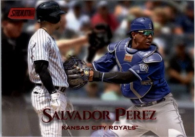 2019 Stadium Club Red Foil #198 Salvador Perez - BB - Image 1 of 2