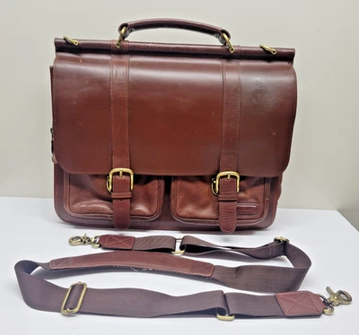 DE COLECCIÓN L L BEAN TRAVELER MALETÍN BANDOLERA BOLSO MENSAJERO ADJUNTO Foto 1 de 4