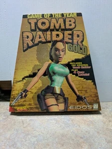 Tomb Raider Gold (PC, 1998) Eidos Trapezoid Big Box - Picture 1 of 11