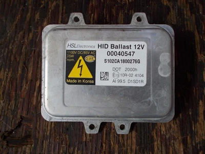 2012-2014 Hyundai Genesis Sedan Headlight Xenon AFS OEM Ballast 00040547 Module - Image 1 of 2