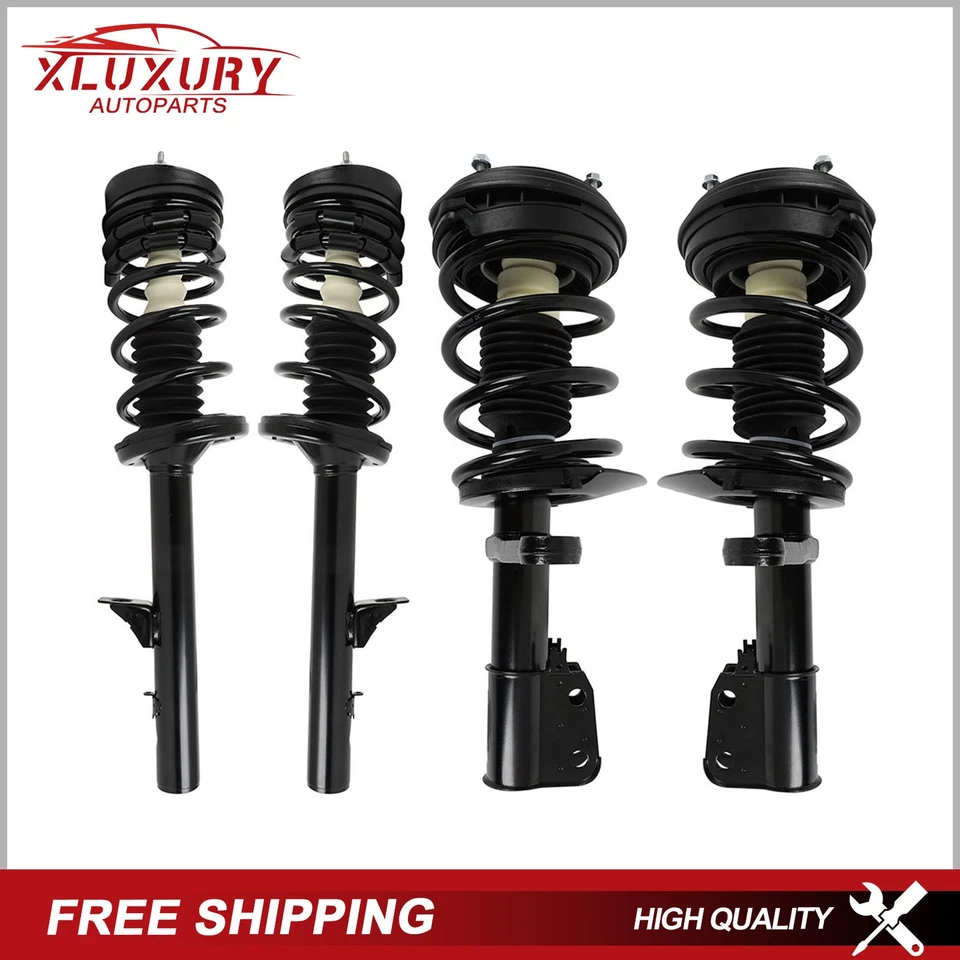 F & R Complete Loaded Shock Struts w/ Springs Mounts For Intrepid Chrysler 300M - Image 1 of 4