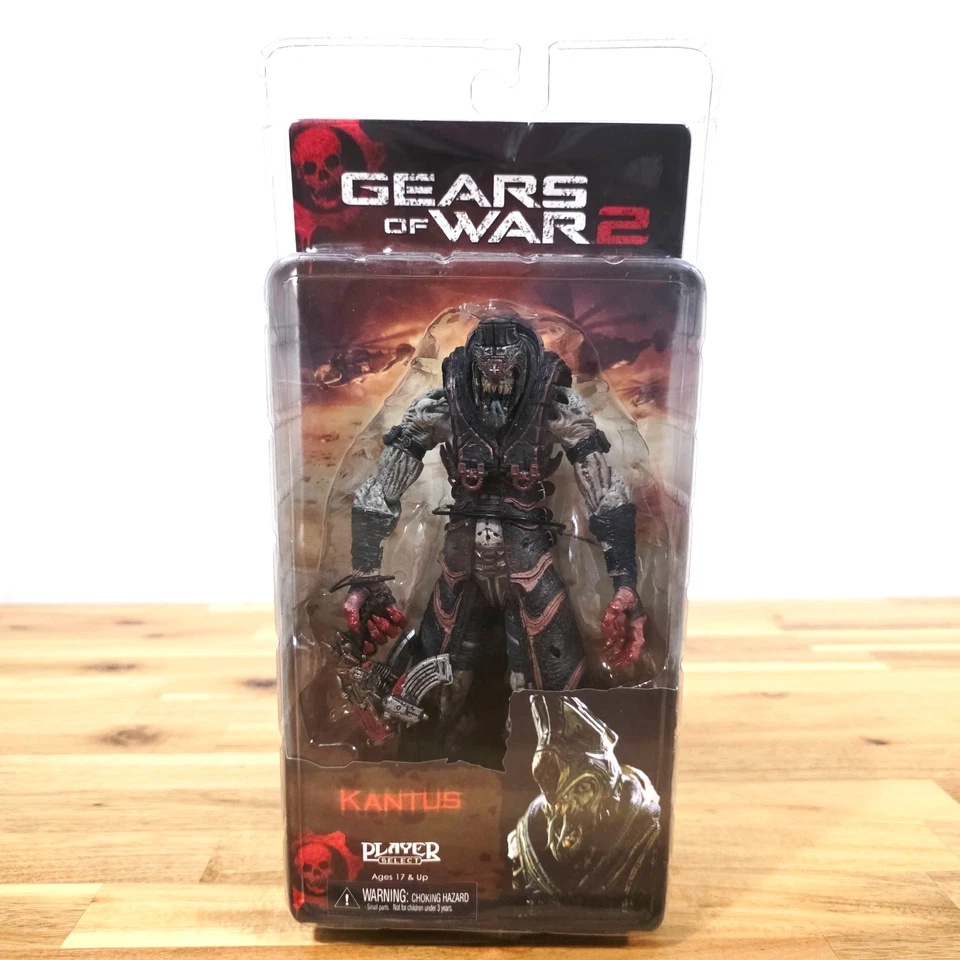 Figura de acción Gears of War 2 Kantus NECA Player Select 2011 nueva sellada Foto 1 de 4