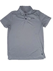 Abercrombie Kids Boys’ YPB Performance Lightweight Stone Gray Polo 15/16 - Picture 1 of 4