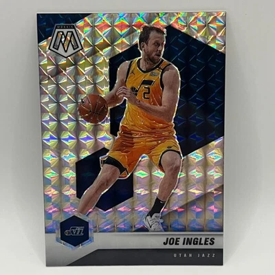 Mosaico Panini 2020-21 mosaico plateado Prizm Joe Ingles #8 UT Foto 1 de 2