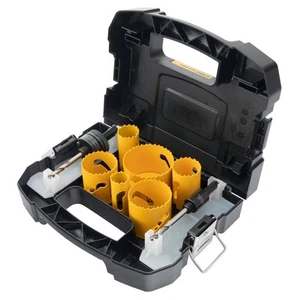 DeWALT 9 Piece Electrician's Hole Saw Set D180002 V - Picture 1 of 3