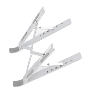 Foldable Laptop Stand Ergonomic Portable Cooling Rack For Business Aluminum - Afbeelding 1 van 24