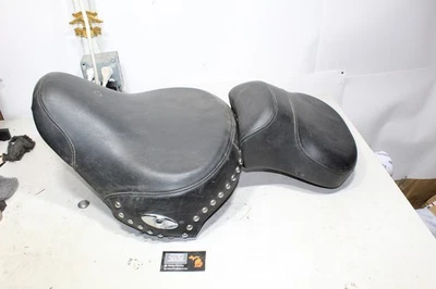 00-06 Harley Softail Heritage Classic OEM conjunto de 2 assentos dianteiros e traseiros - Imagem 1 de 4