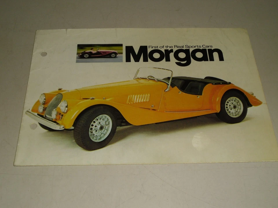 Auto Pubblicità Volantino Morgan Sports Cars 4/4 + Plus 8 - Immagine 1 di 1