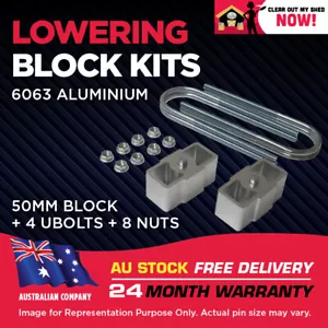 Lowering Blocks Kit Holden HQ HJ HX HZ WB Ute Van 1 Tonner 2" (50mm) 72 - 88 - Picture 1 of 7