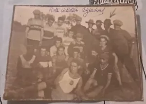 Foto Cartolina Originale Pista Ciclistica Iglesias Sardegna 1928 Sport Rara - Foto 1 di 2