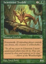 Heartwood Treefolk X4 (Tempest) MTG (NM) *CCGHouse* Magic