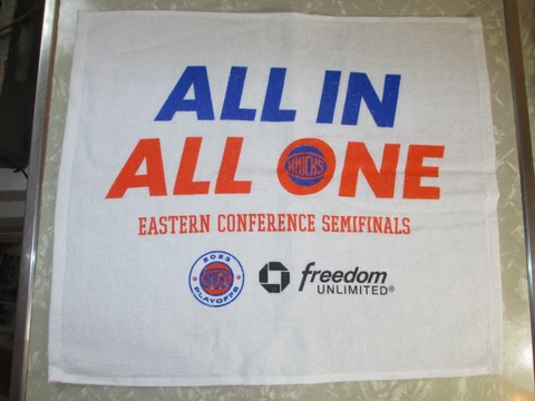 2023 NY Knicks Playoff Rally Towel from Rd 2 Game 2 at MSG 5/2/2023 vs HEAT! Cover