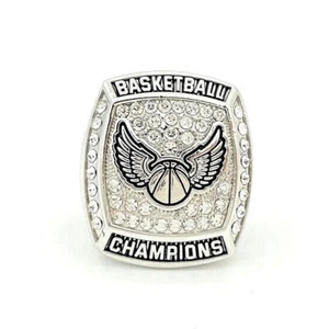 Basketball Winner Toornament Prize Ring Custom Player Name and Number - Picture 1 of 12