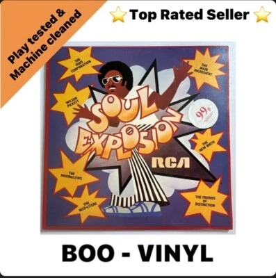 Soul Explosion - Various Artists Rca records vinyl album EX / VG+ Condition - Image 1 of 4