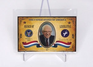 2009 Bernie Sanders Executive Trading Cards Political Collectibles Card - Picture 1 of 2