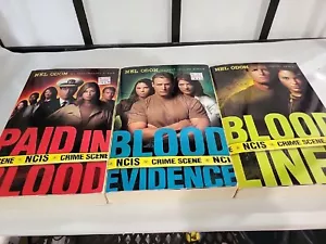 Set Of 3 NCIS Crime Scene Paperback Books By Odom - Picture 1 of 4