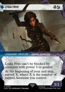 MTG-1x-Near Mint, English-Lydia Frye - Foil - Showcase-Assassin's Creed - Picture 1 of 1