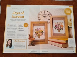 Joys Of Harvest Autumn Posies Cross Stitch Pattern - Pattern Only - Picture 1 of 5