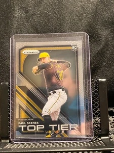 Paul Skenes 2024 Prizm Top Tier (RC) - Pirates - Picture 1 of 2
