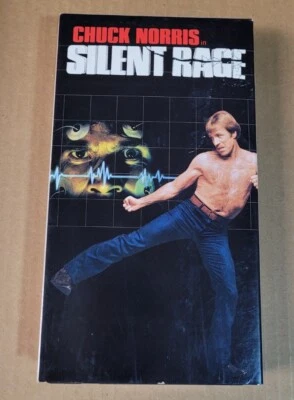 Chuck Norris - Silent Rage (VHS 1993) Street-fighting Martial Art Karate - Image 1 of 2