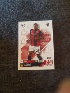 💥Topps Match Attax 2025 Champions League John Locumi #336 Tarjeta Bolonia - Imagen 1 de 2