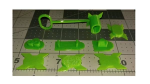 8 piece set of Microsoft Xbox System controller port covers Made in the USA. - Picture 1 of 3