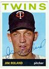 Jim Roland Autographed Baseball Card (Minesota Twins) (67) 1964 Topps #341