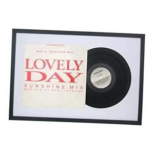 12" Vinyl Record Frame for the Wall Jukebox Record Frame with Double NO Vinyl - Foto 1 di 1