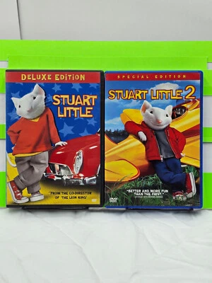 STUART LITTLE 1 & 2 DELUXE & SPECIAL EDITION DVD - Image 1 of 4