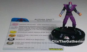 ALPHA ONE 015 Teenage Mutant Ninja Turtles SERIE 1 TMNT HeroClix - Bild 1 von 1