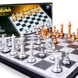 Magnetic Ajedrez Chess Traditional Board Brain Game 25 X 25 cm new in Box - Picture 1 of 6