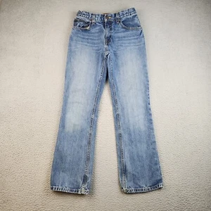 Arizona Jeans Boys 18 (25x27) Blue Slim Fit Original Boot Adjustable Denim Kids - Picture 1 of 9