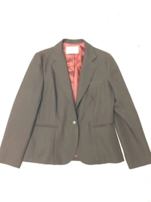 Blazer Chaqueta Traje Pequeño Para Mujer Levi's Poliéster Marrón Años 70 De Colección Foto 1 de 4