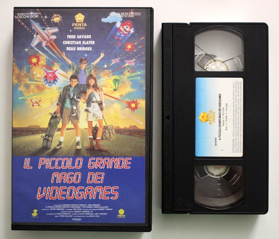 MovieFair IL PICCOLO GRANDE MAGO DEI VIDEOGAMES (1992),VHS PENTA VIDEO,C. SLATER - Immagine 1 di 4
