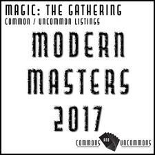 Magic the Gathering: Modern Masters 2017 - SINGLES - Commons/Uncommons MTG