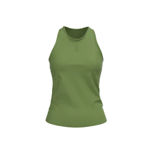 Leya Sleeveless T-shirt for tennis, badminton & fitness (Green sport top) - Picture 1 of 2