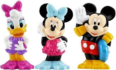 Набор из 3 Микки Маус Clubhouse ванна Squirter игрушки Микки Минни Дейзи утка новый - Изображение 1 из 4