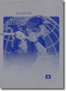 TZU-WEI LIN 2012 Rize Rookie Printing Press Plate WORLD CLASS RC 1/1 - Picture 1 of 1
