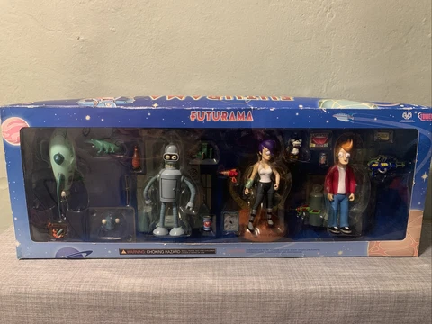 Futurama Collect-O-Pak 2001 Tower Records Set S1 Futurama References+characters! Cover